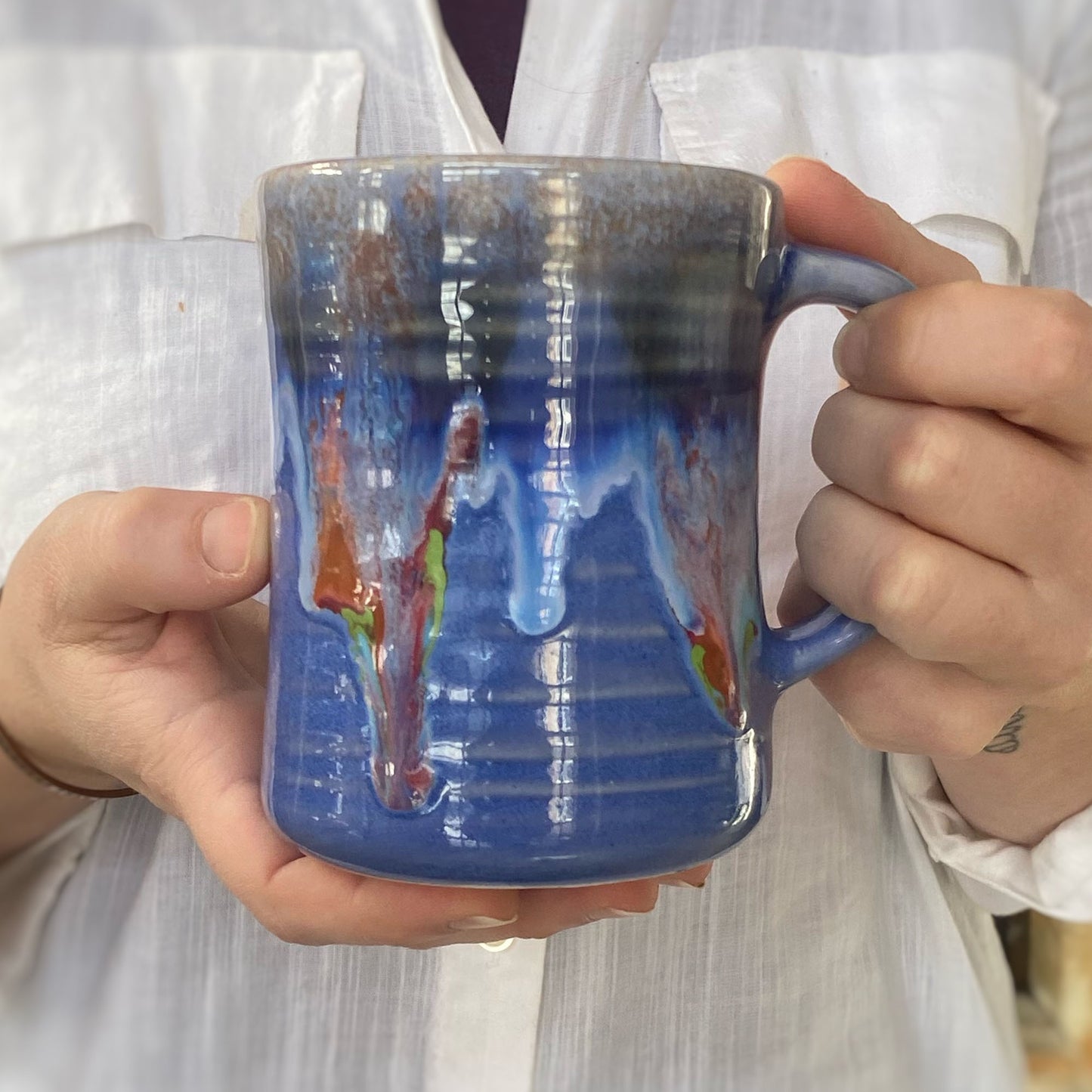 Blue Moon Mug - Lasser Ceramics