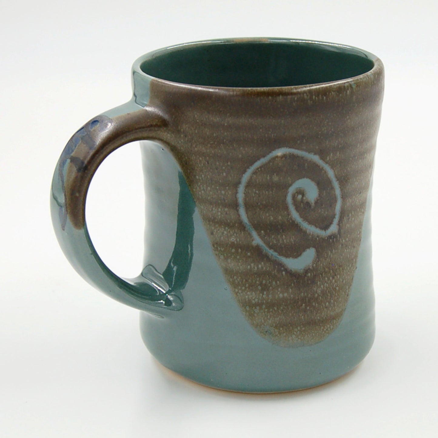 Green Poppy Mug