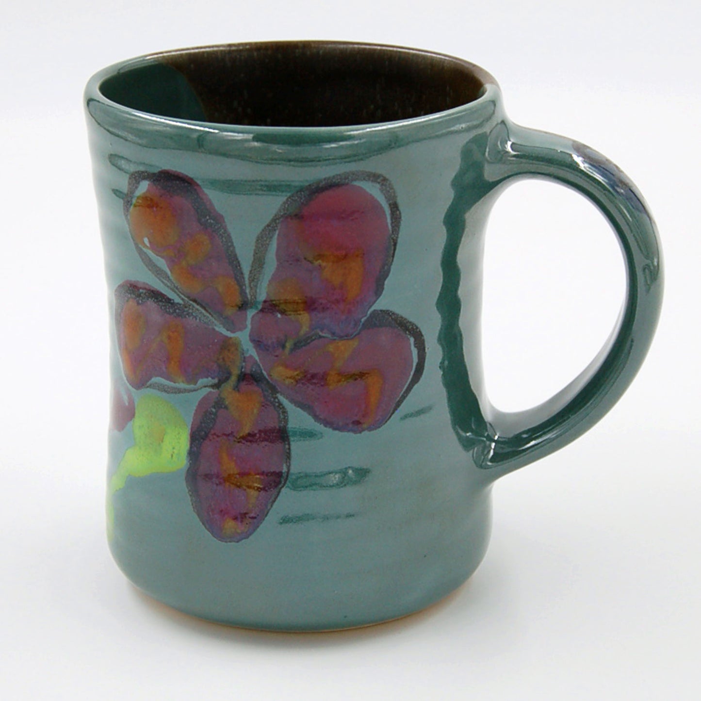 Green Poppy Mug