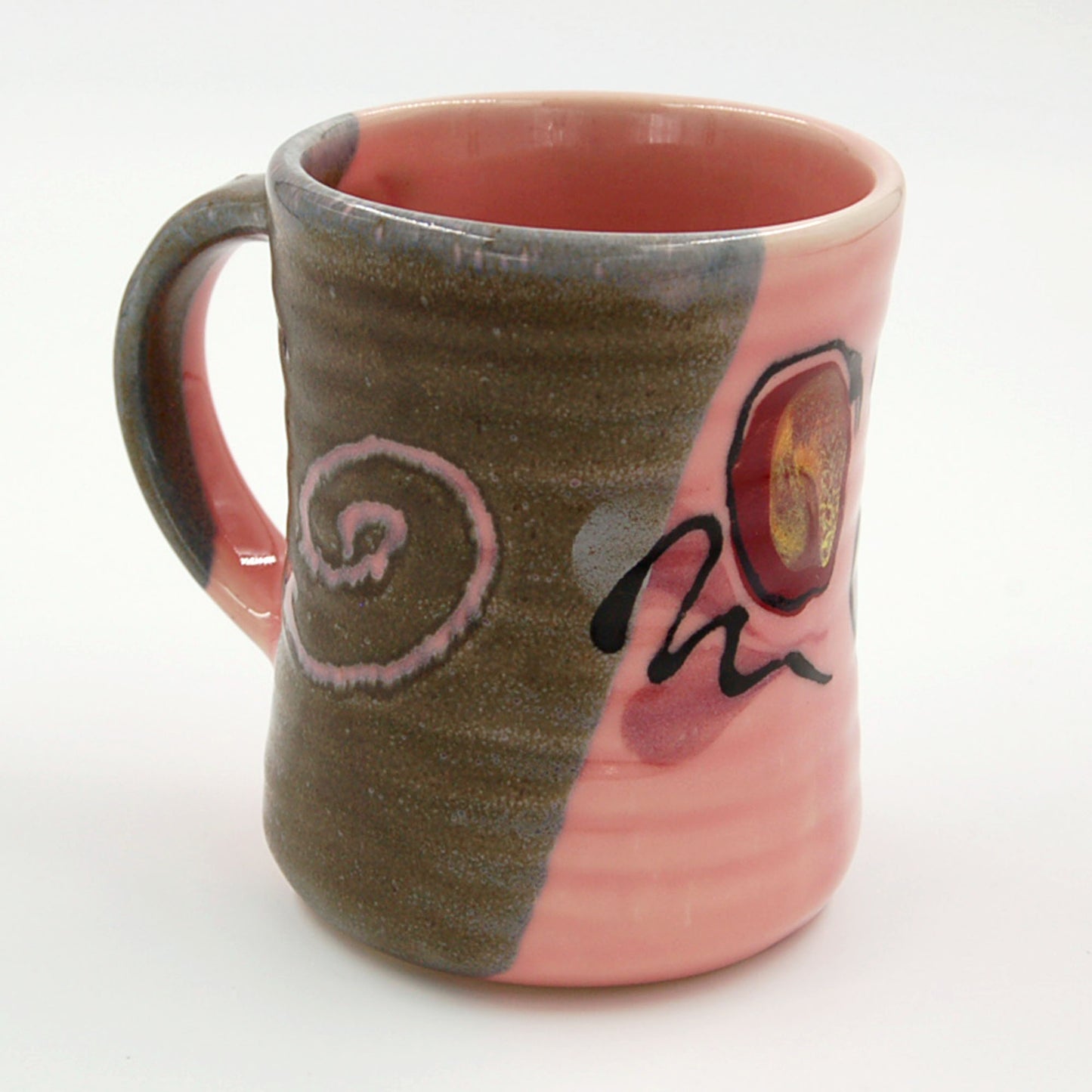Pink Poppy Mug - Lasser Ceramics