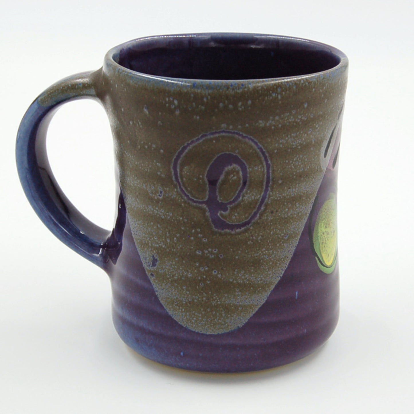Purple Poppy Mug - Lasser Ceramics