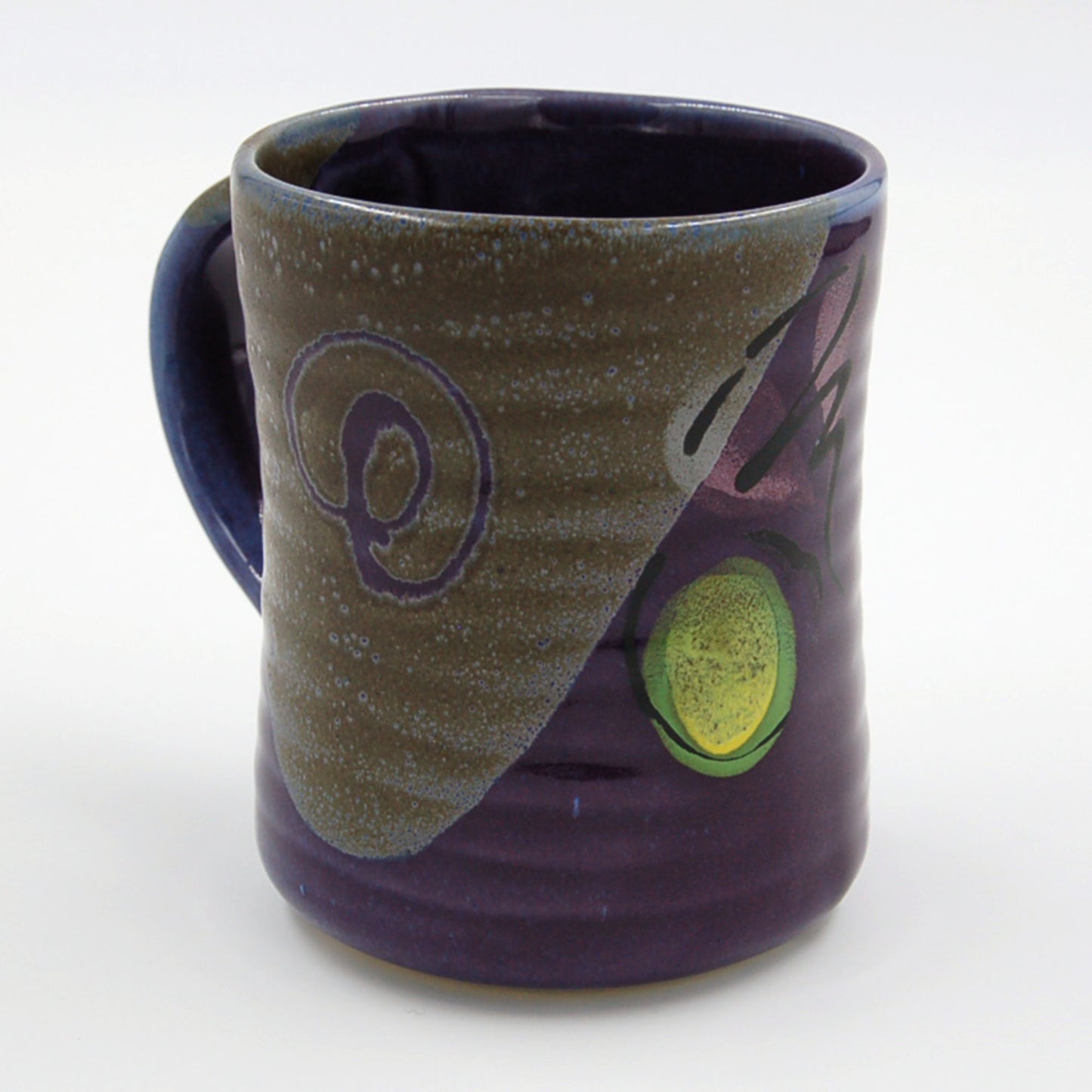 Purple Poppy Mug - Lasser Ceramics