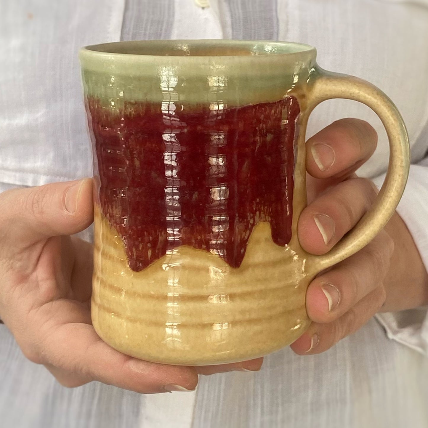 Red Tulip Mug