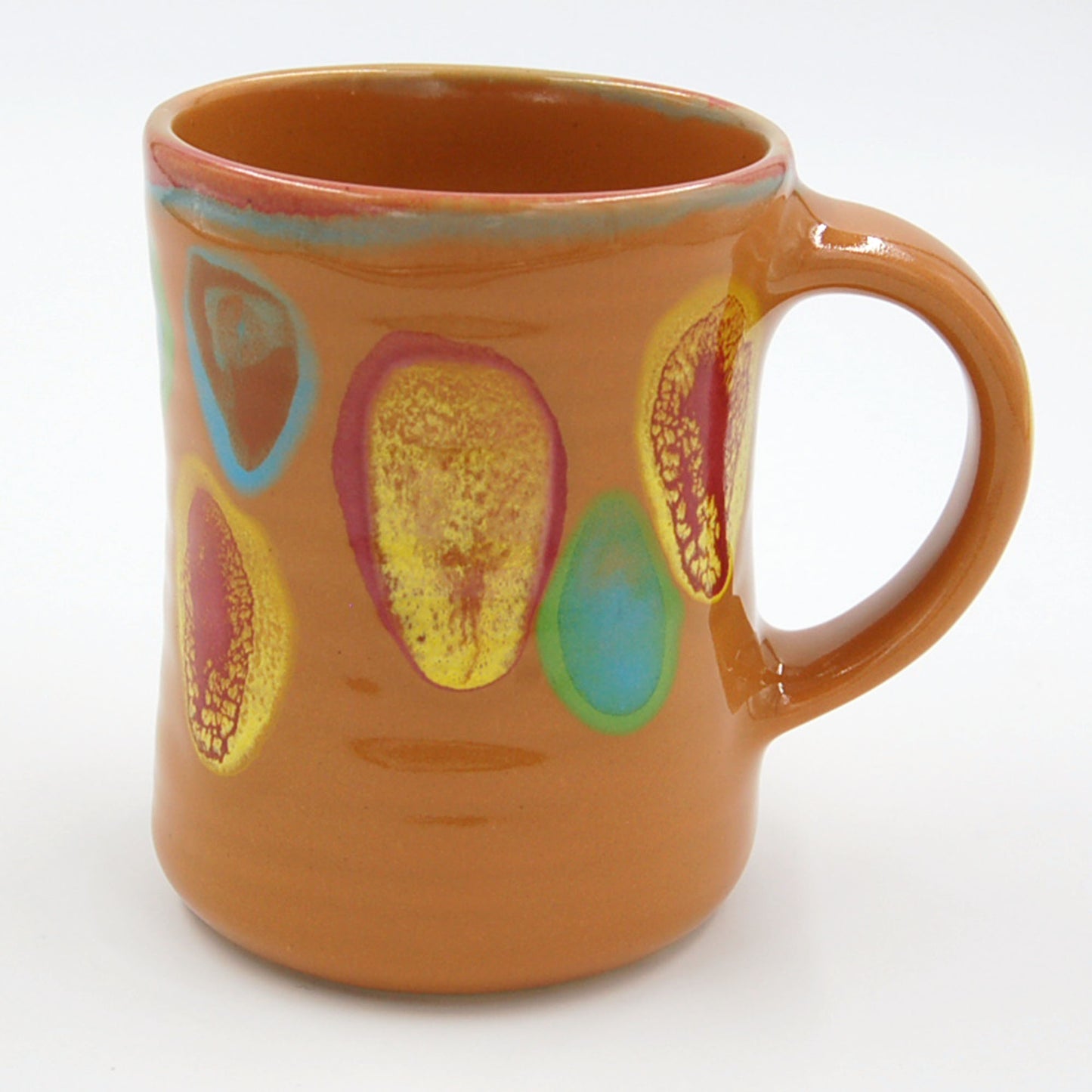 Saturn Orange Mug - Lasser Ceramics