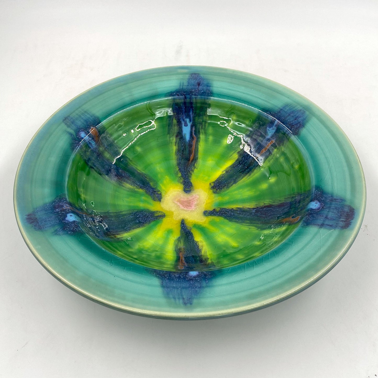 Teal Pasta Bowl