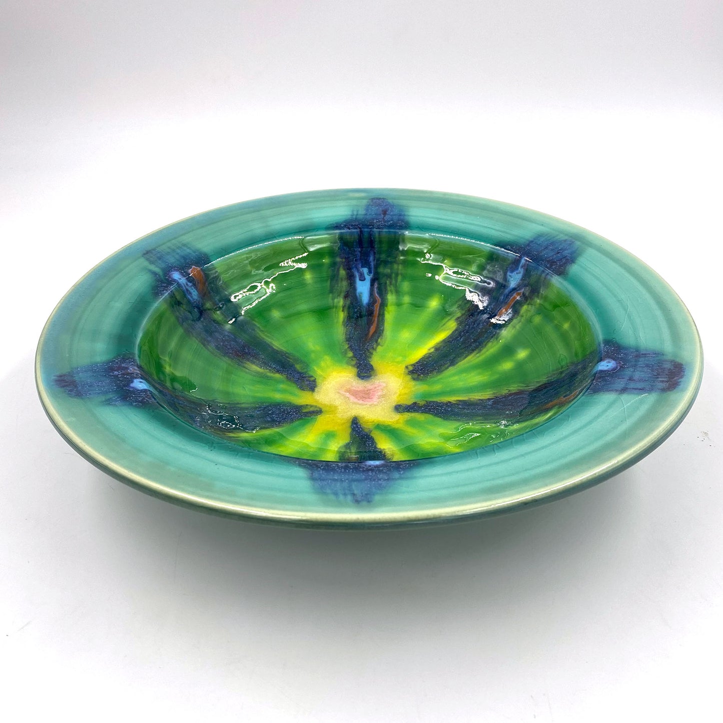 Teal Pasta Bowl