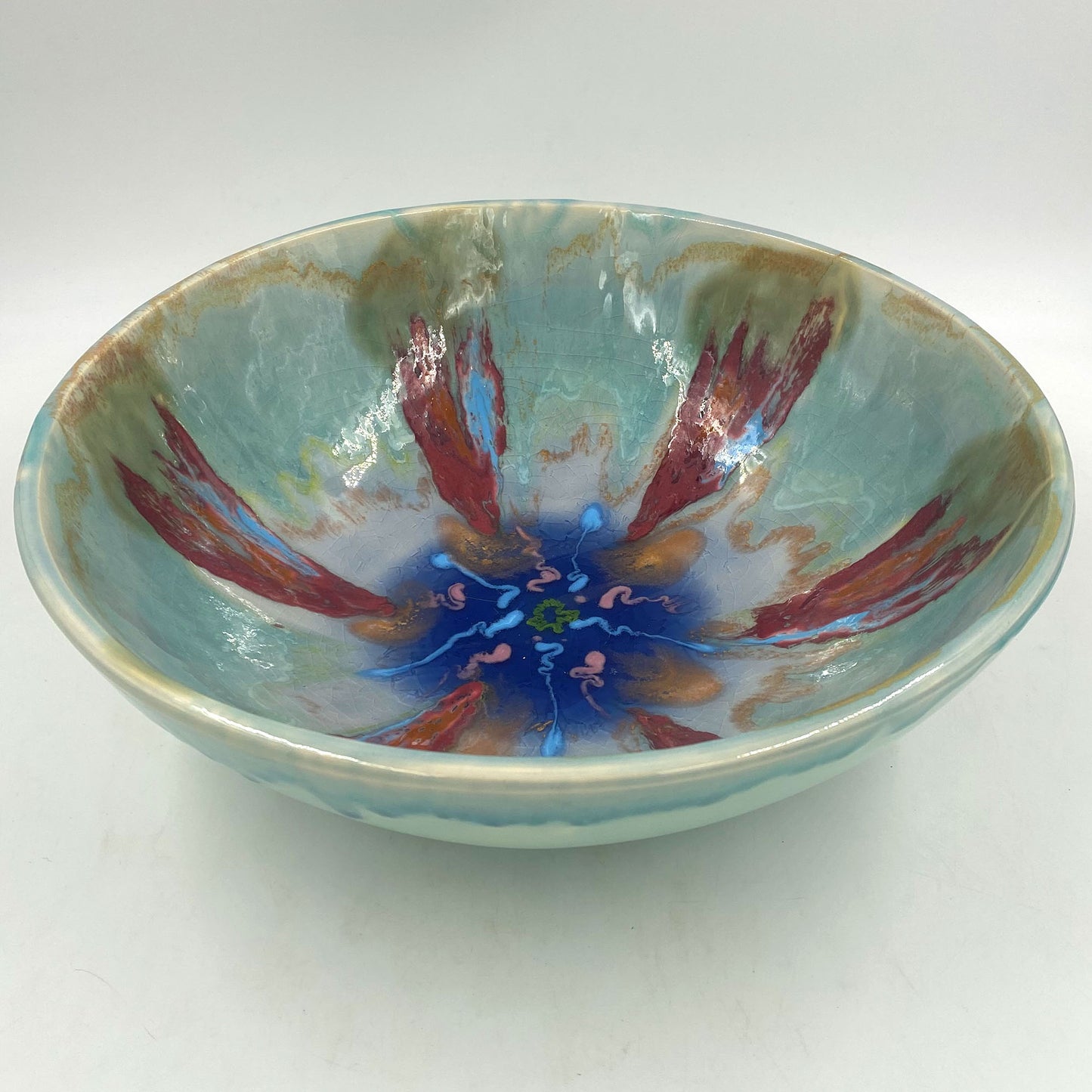Sand Dollar Serving Bowl - Lasser Ceramics