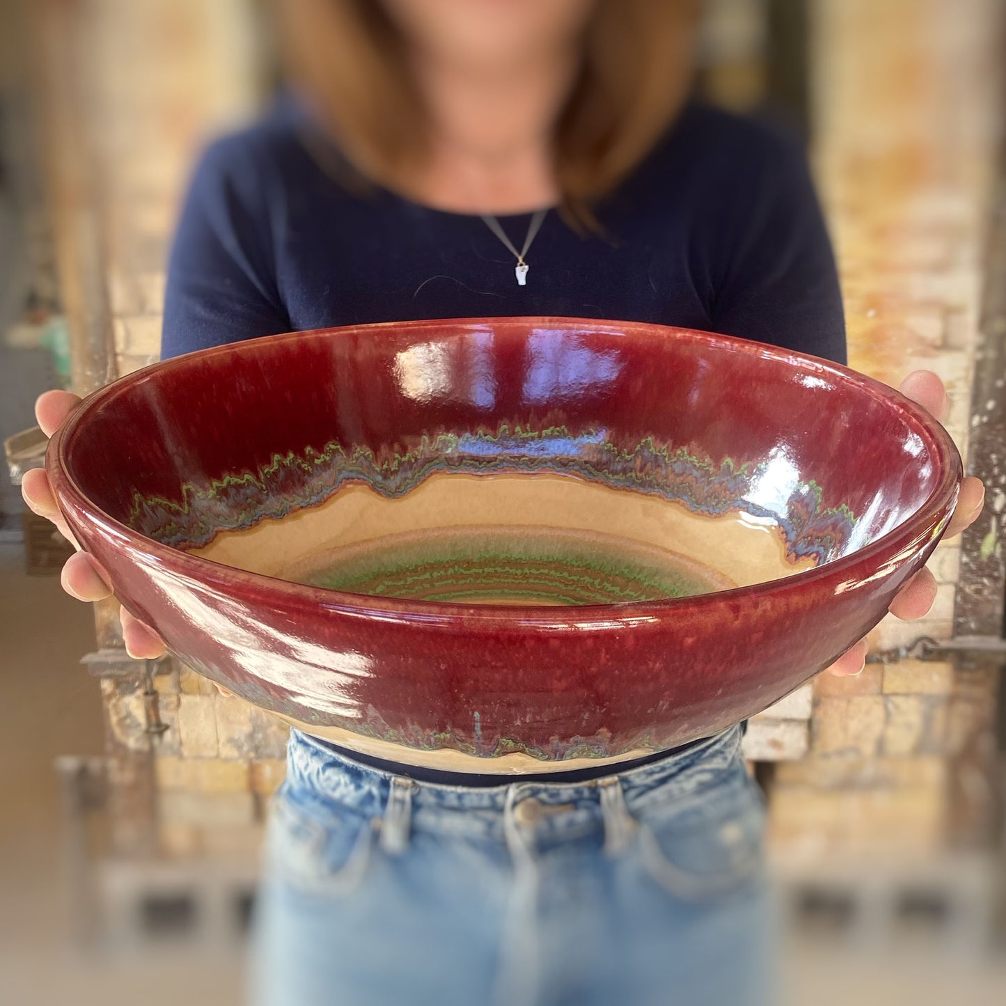 Spanish Serving Bowl