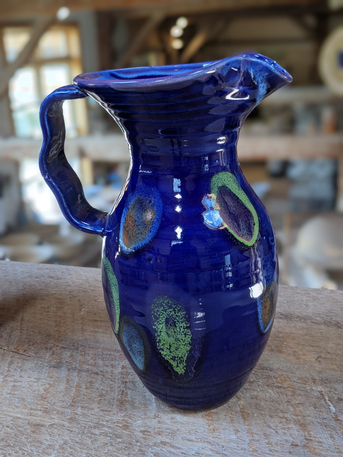 Galaxy Blue Petite Pitcher