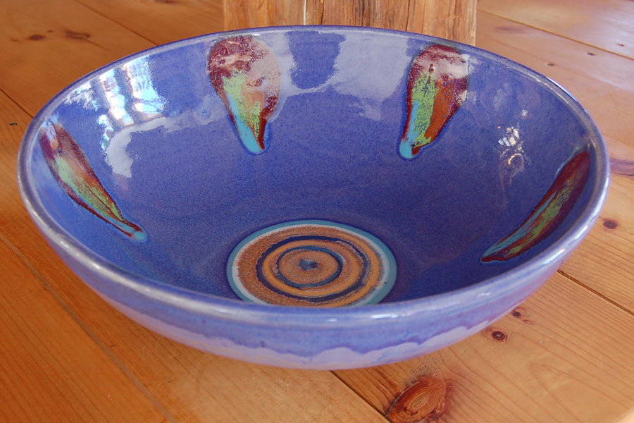 Blue Moon Serving Bowl