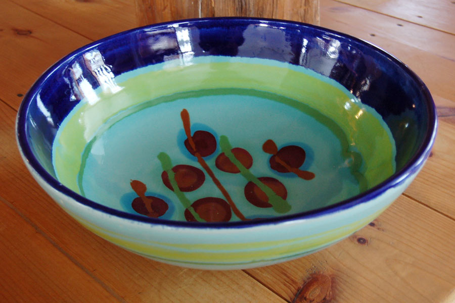 Jaded Serving Bowl