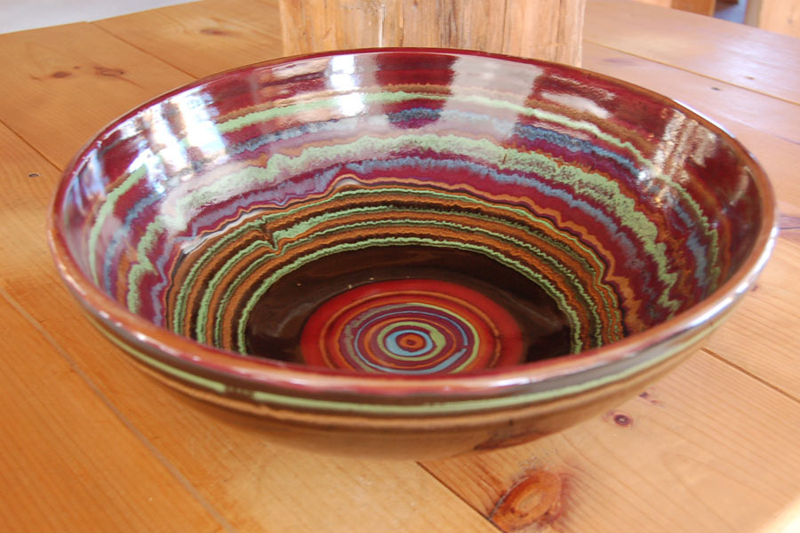 Spanish Night Serving Bowl