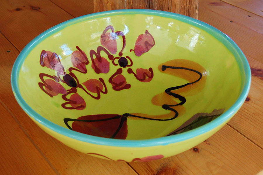 Volcano Serving Bowl - Lasser Ceramics
