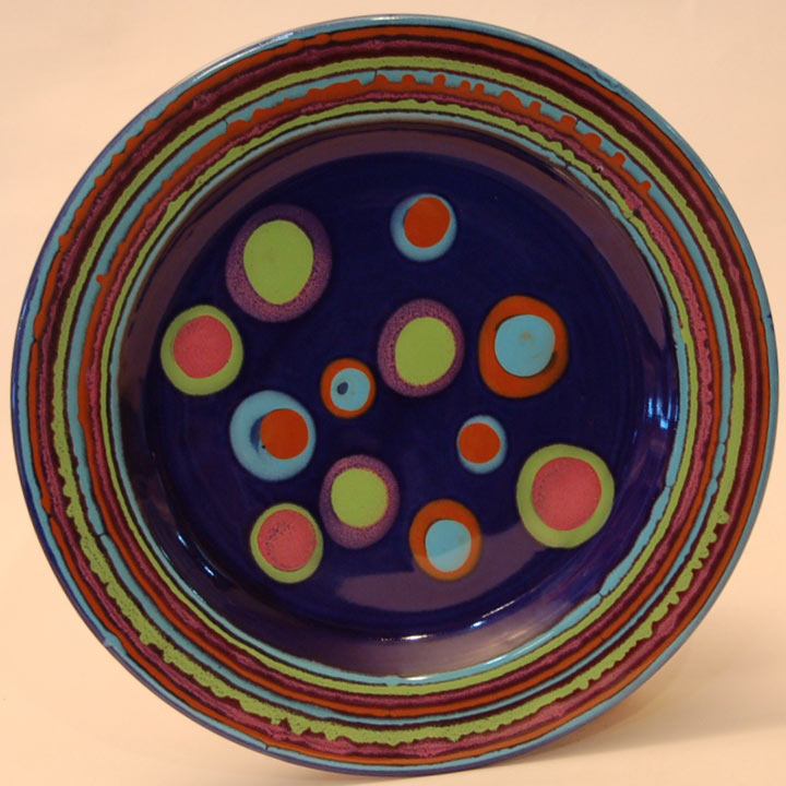 Galaxy Blue Platter