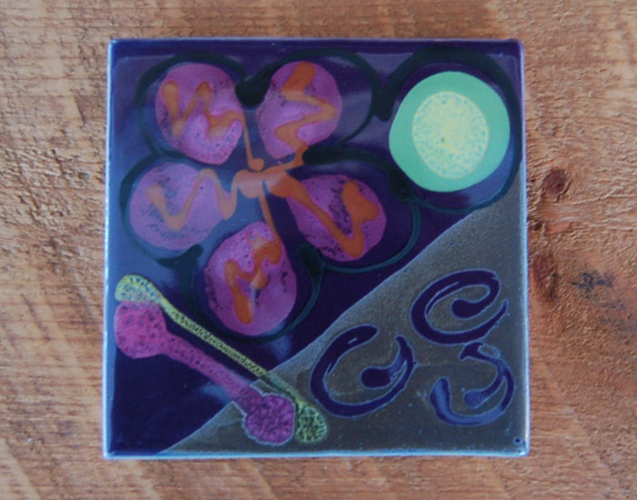 Purple Poppy Tile