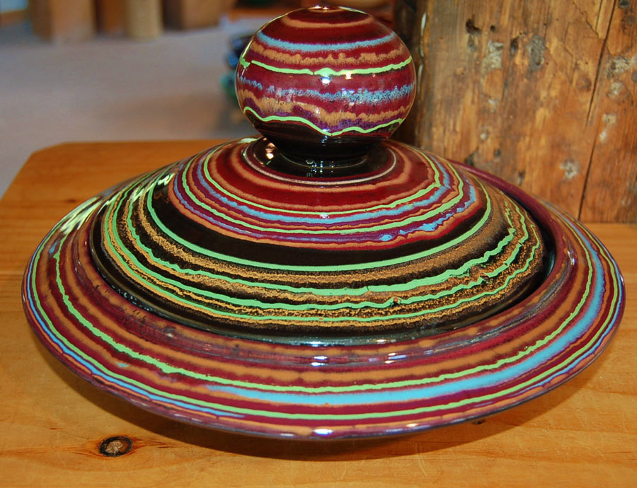 Spanish Night Casserole Dish - Lasser Ceramics