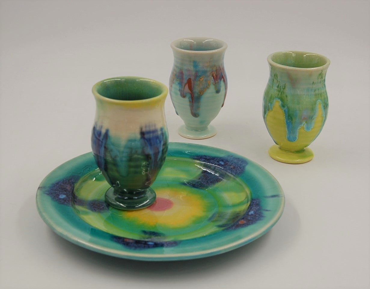 Demi & Salad Plate Combo - Lasser Ceramics