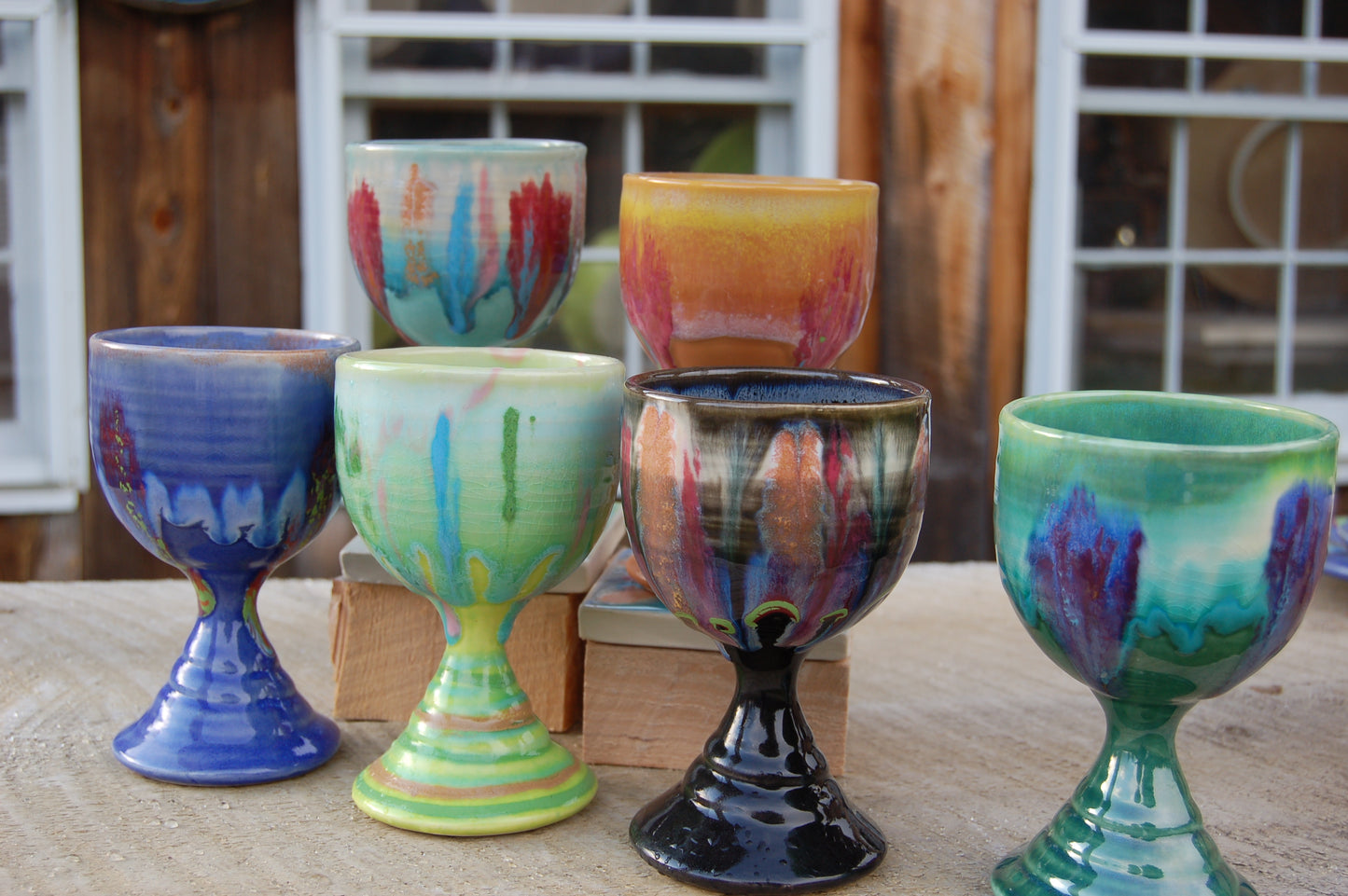 Ocean Goblet - Lasser Ceramics