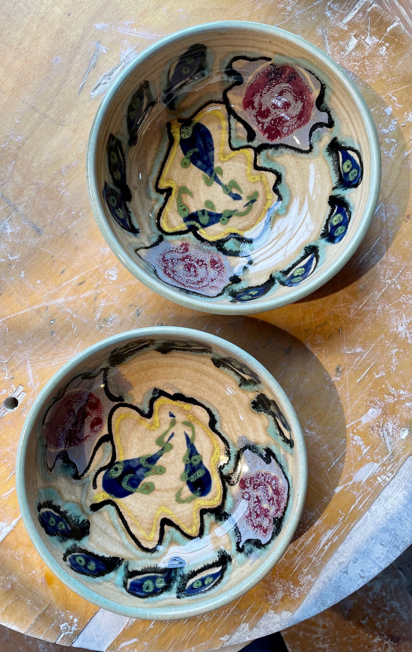 Vermont Rose Baby Bowl - Lasser Ceramics