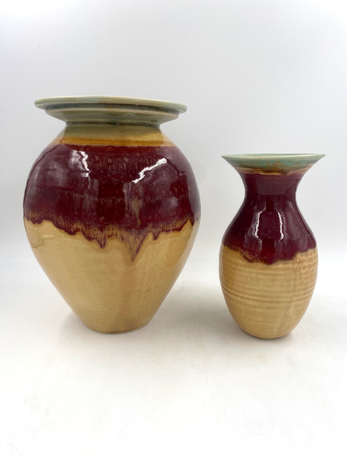 Red Tulip Classic Vase - Lasser Ceramics