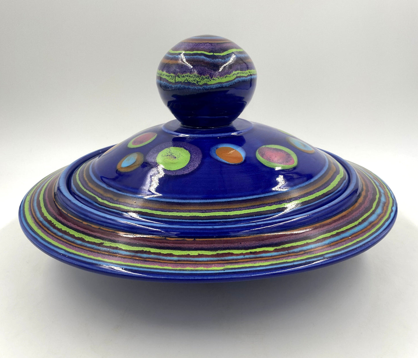 Galaxy Blue Casserole Dish - Lasser Ceramics