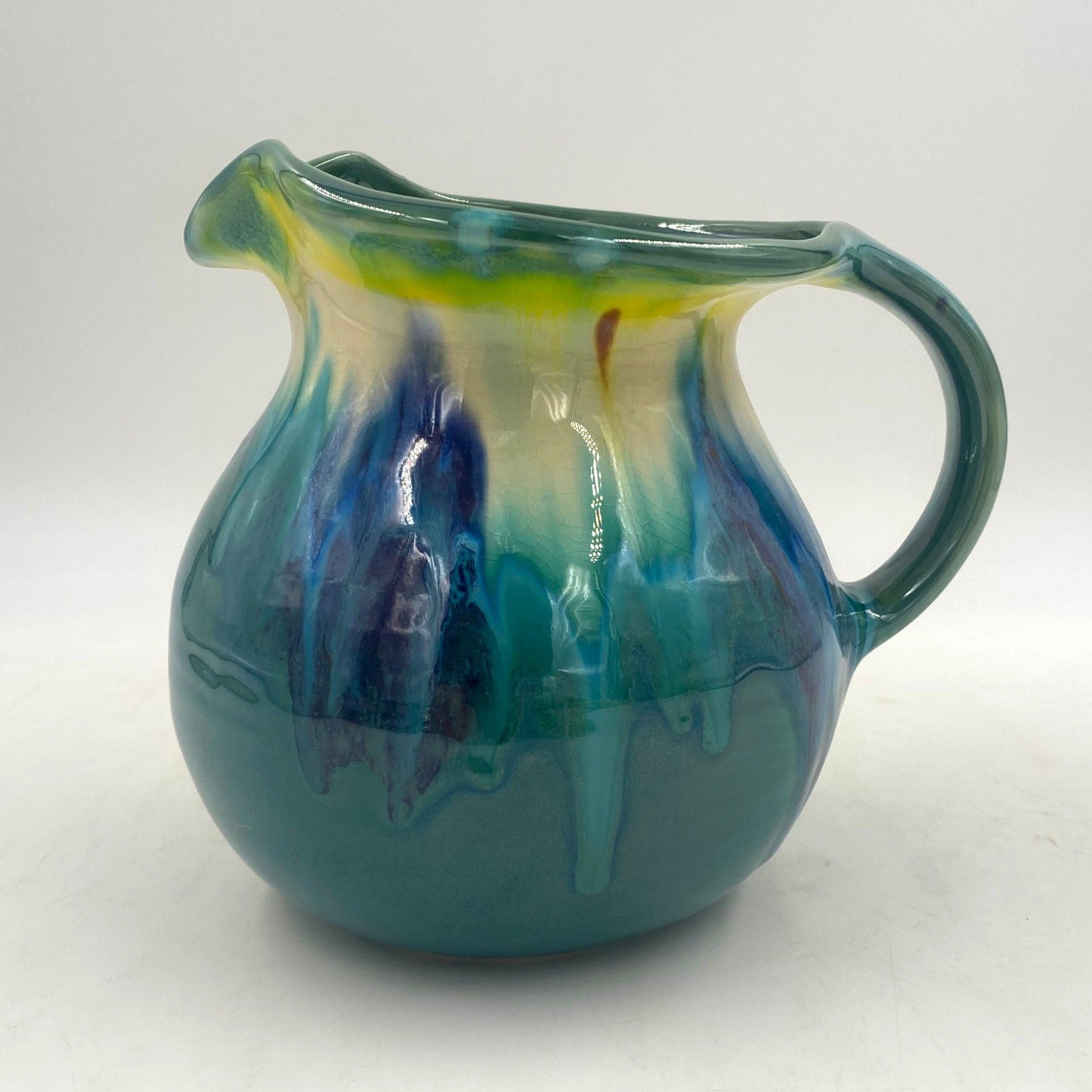 Teal Pitcher - Lasser Ceramics