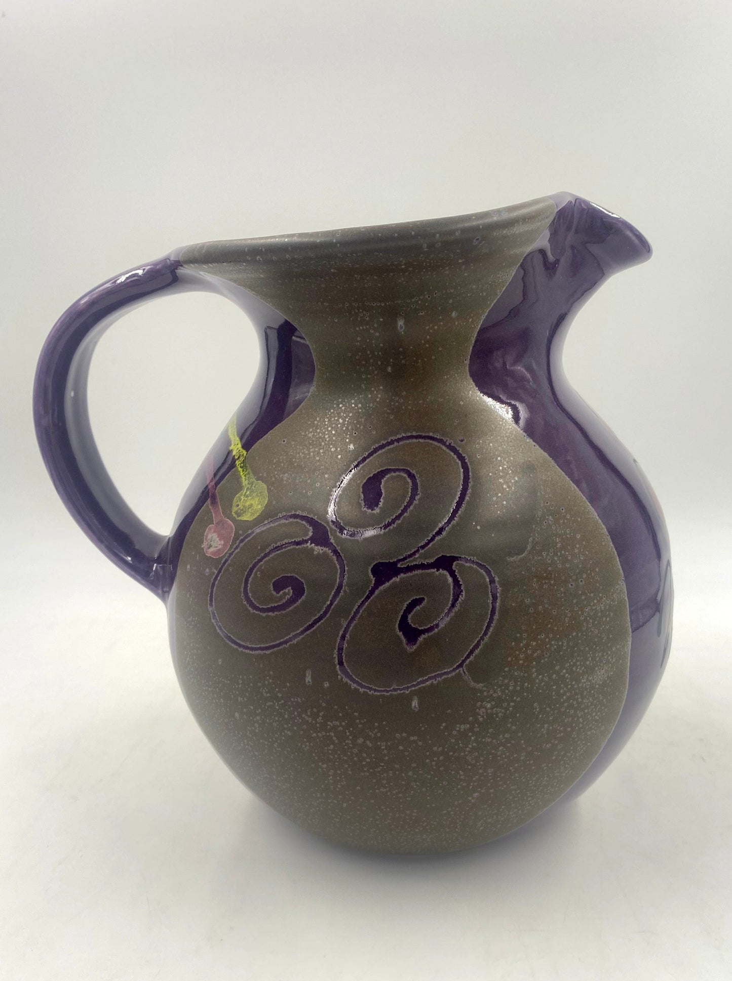Purple Poppy Pitcher