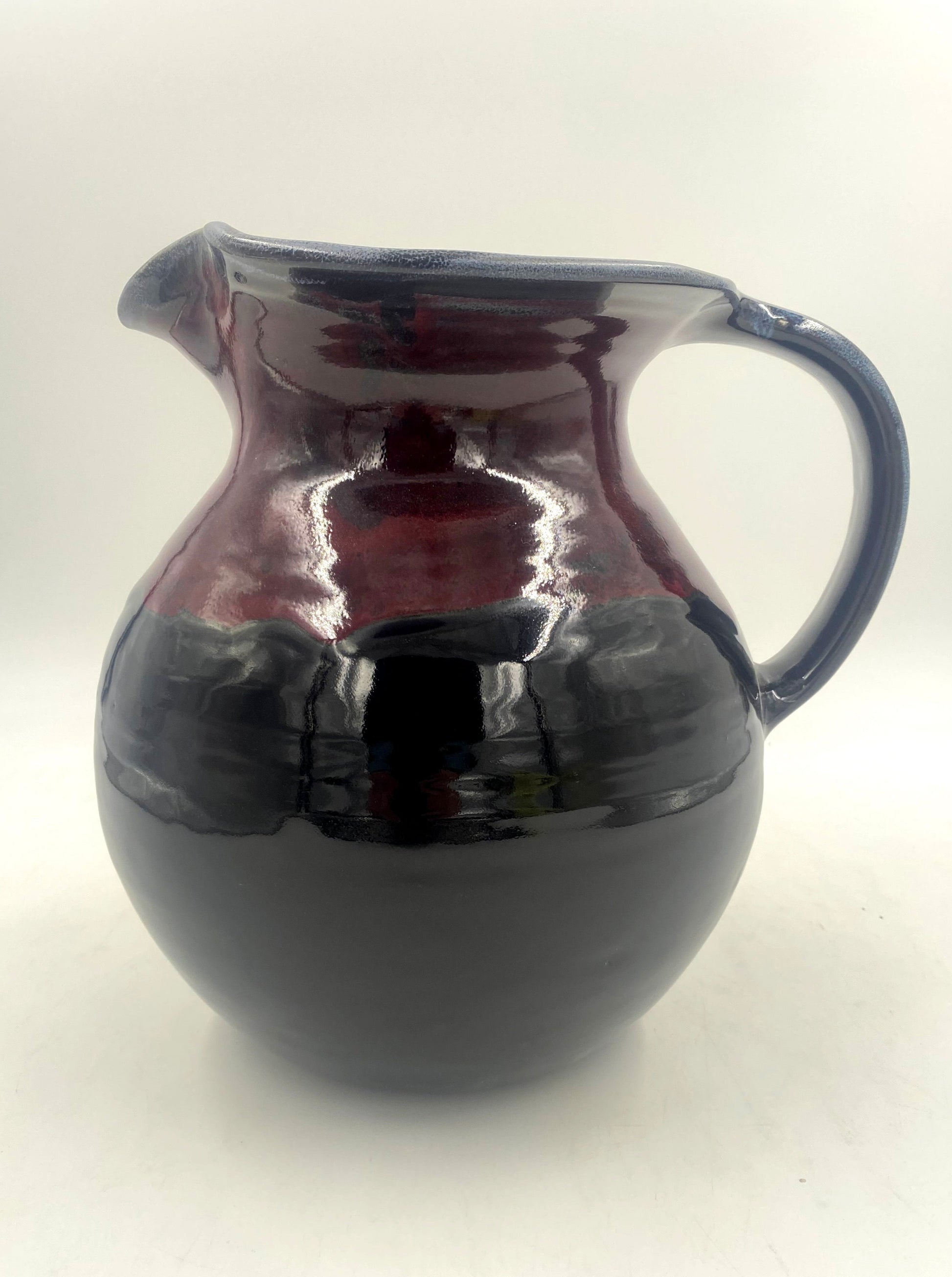 Midnight Tulip Pitcher - Lasser Ceramics