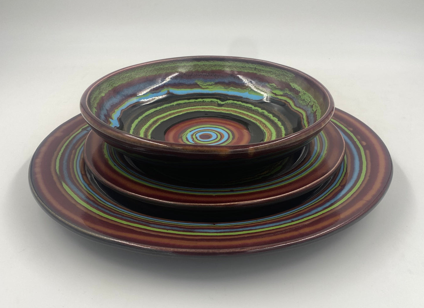 Spanish Night Dinner Bowl - Lasser Ceramics