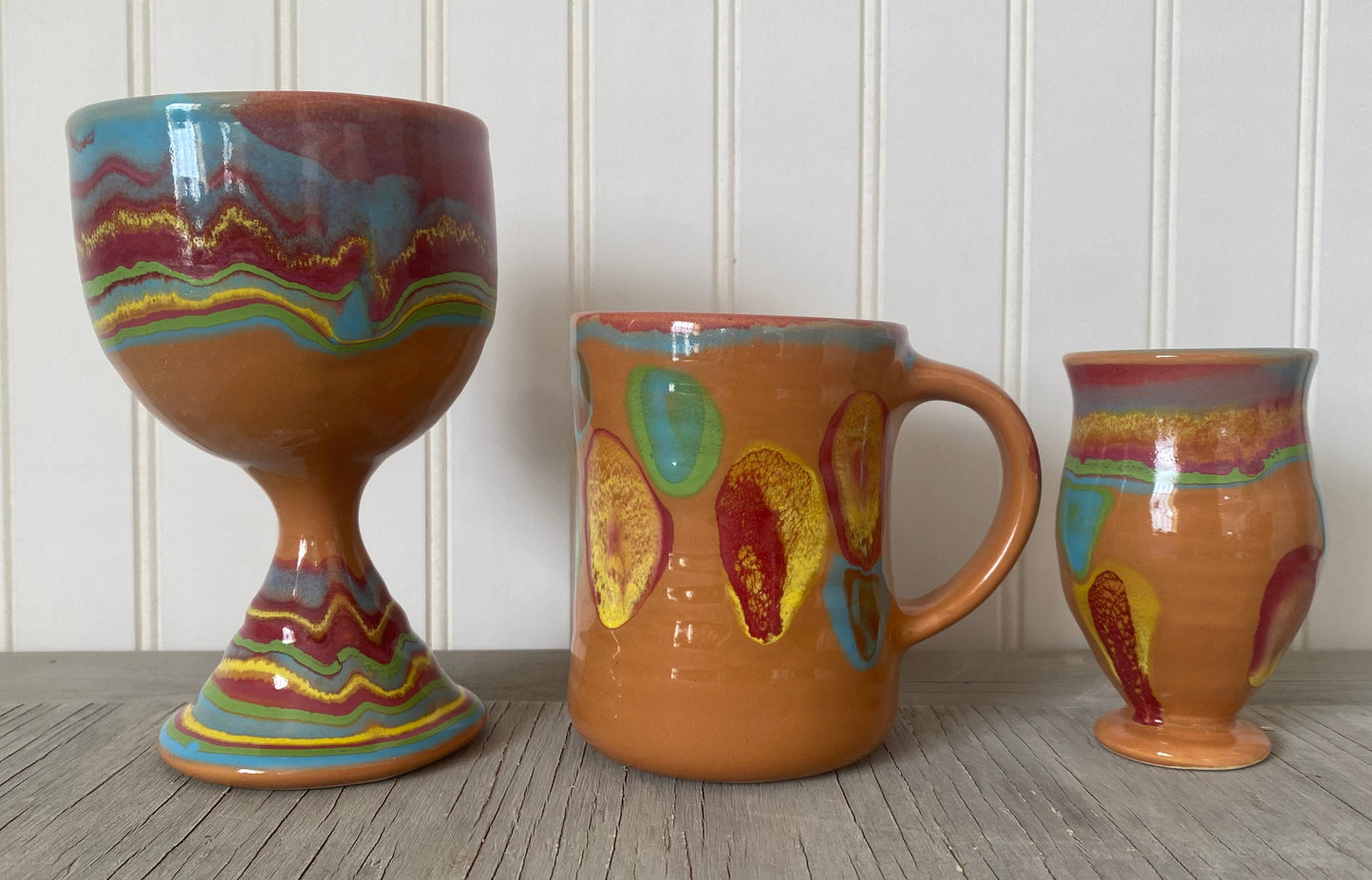 Saturn Orange Mug - Lasser Ceramics