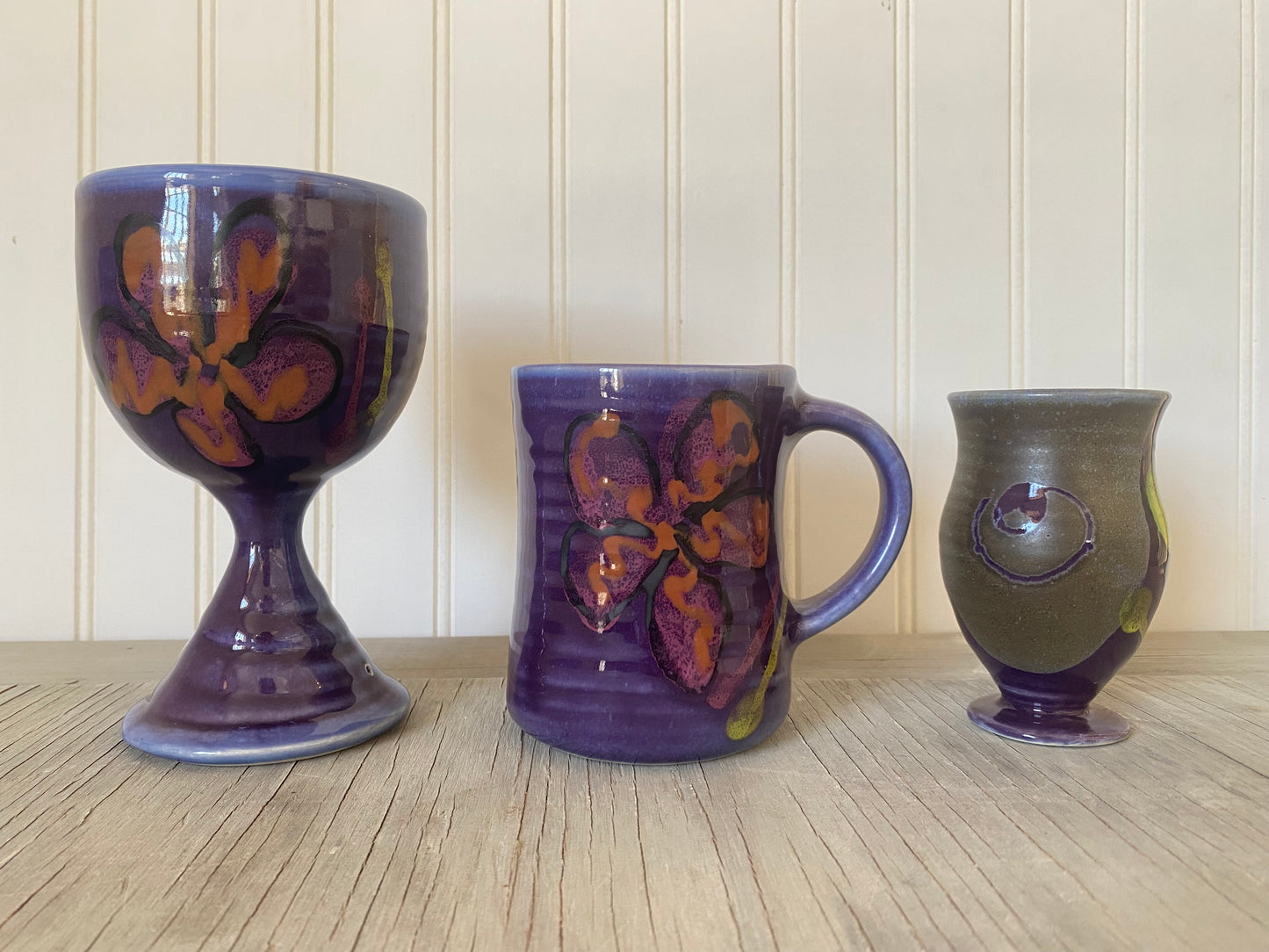 Purple Poppy Mug - Lasser Ceramics