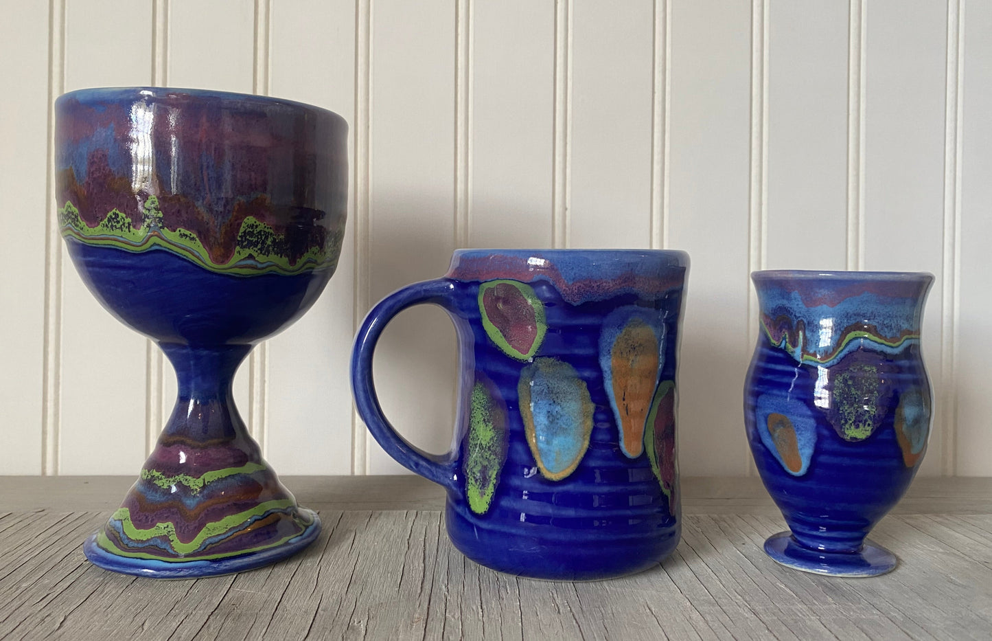 Galaxy Blue Mug - Lasser Ceramics