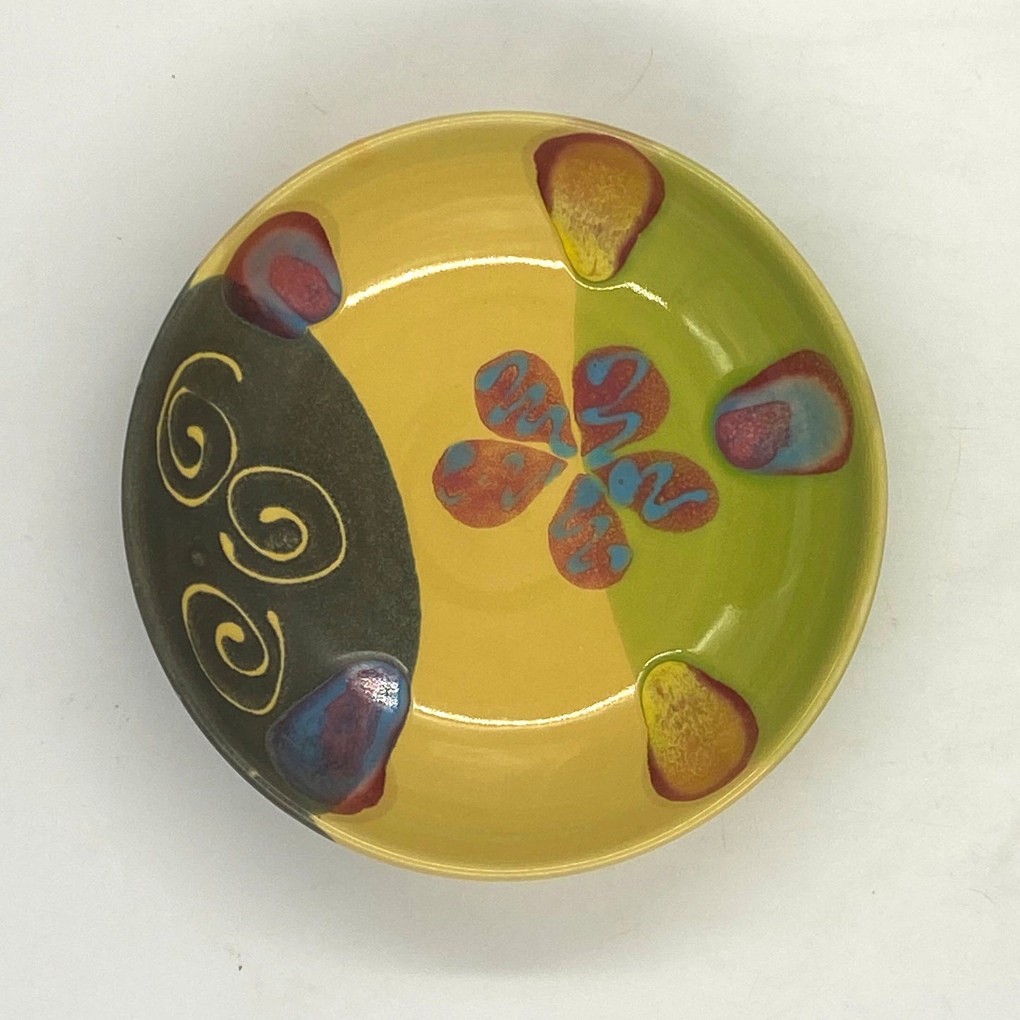 Marigold Poppy Dinner Bowl - Lasser Ceramics