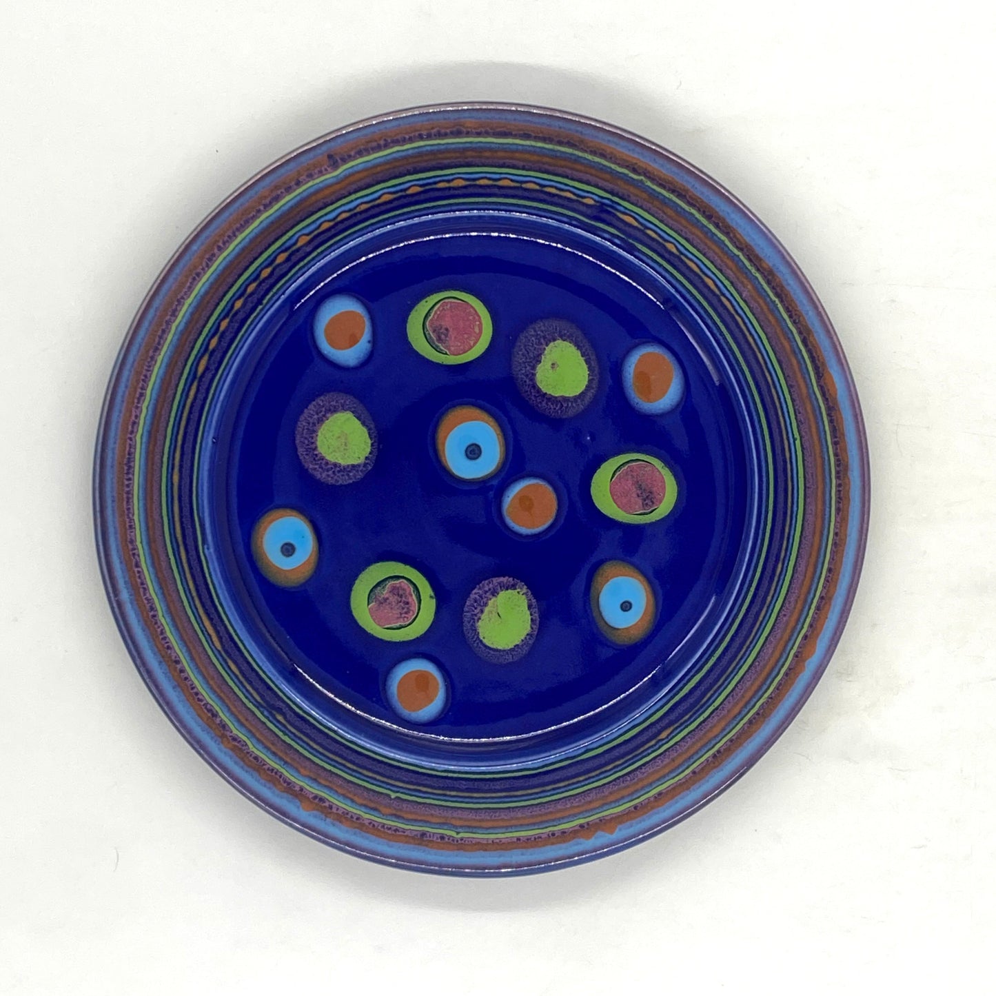 Galaxy Blue Dinner Plate