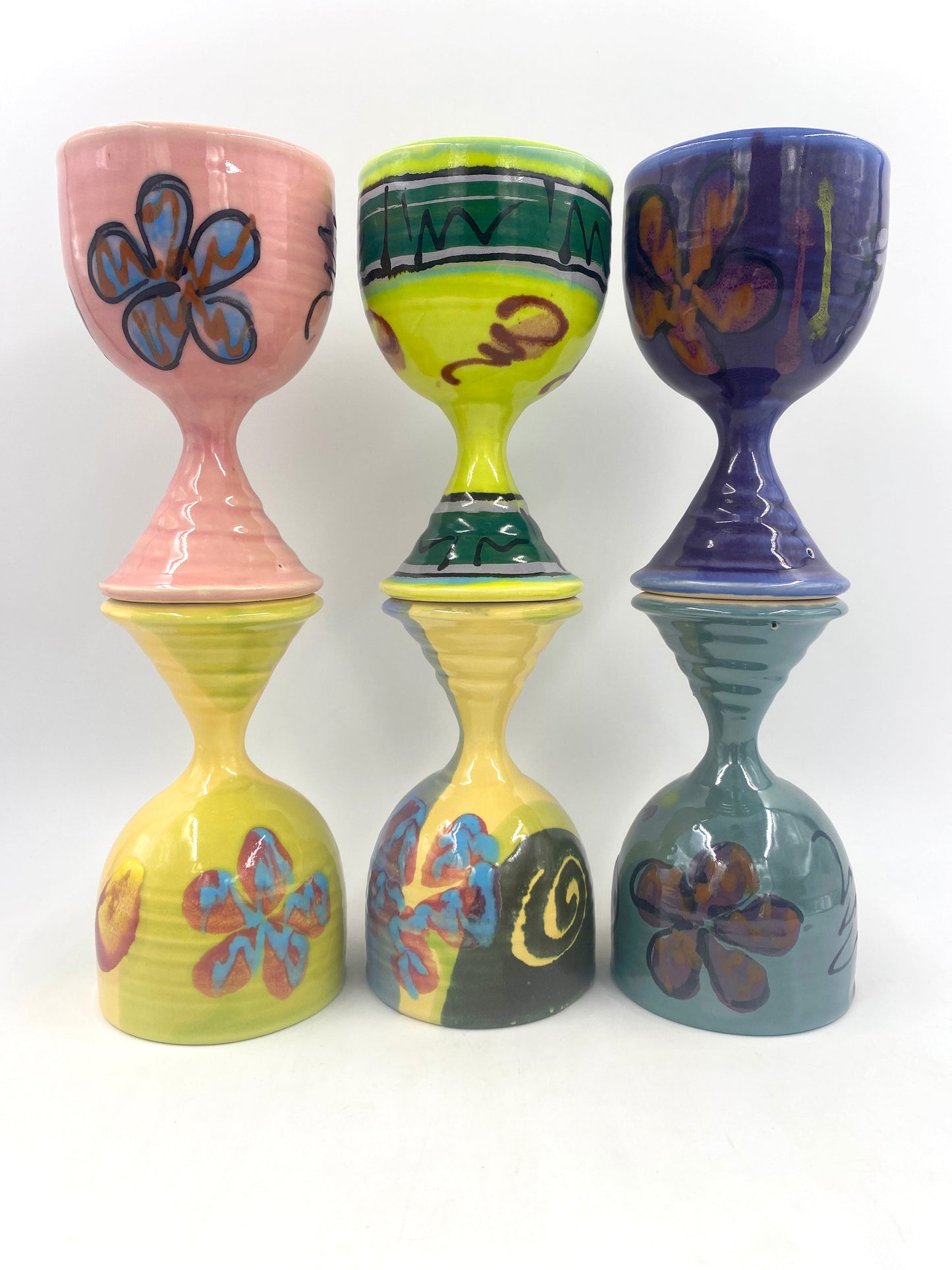 Mardi Gras Goblet