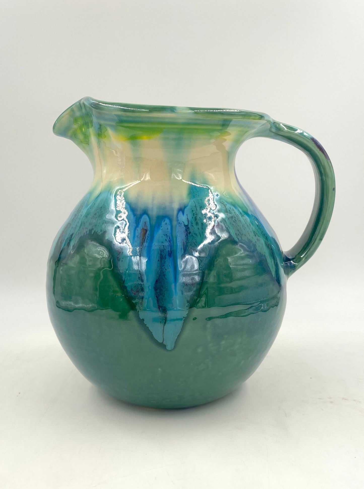 Teal Pitcher - Lasser Ceramics