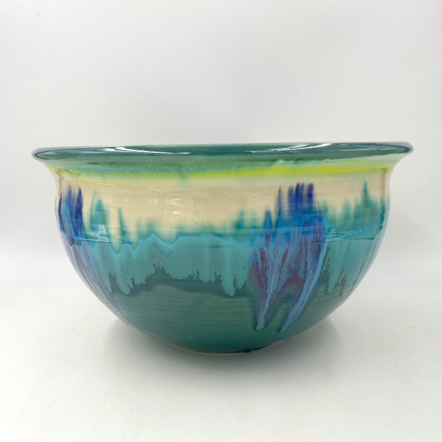 Teal Planter - Lasser Ceramics