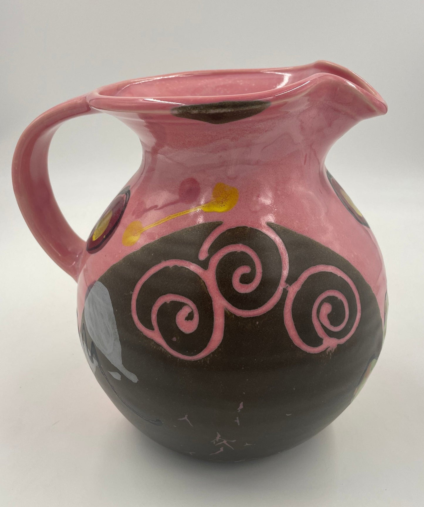 Pink Poppy Pitcher