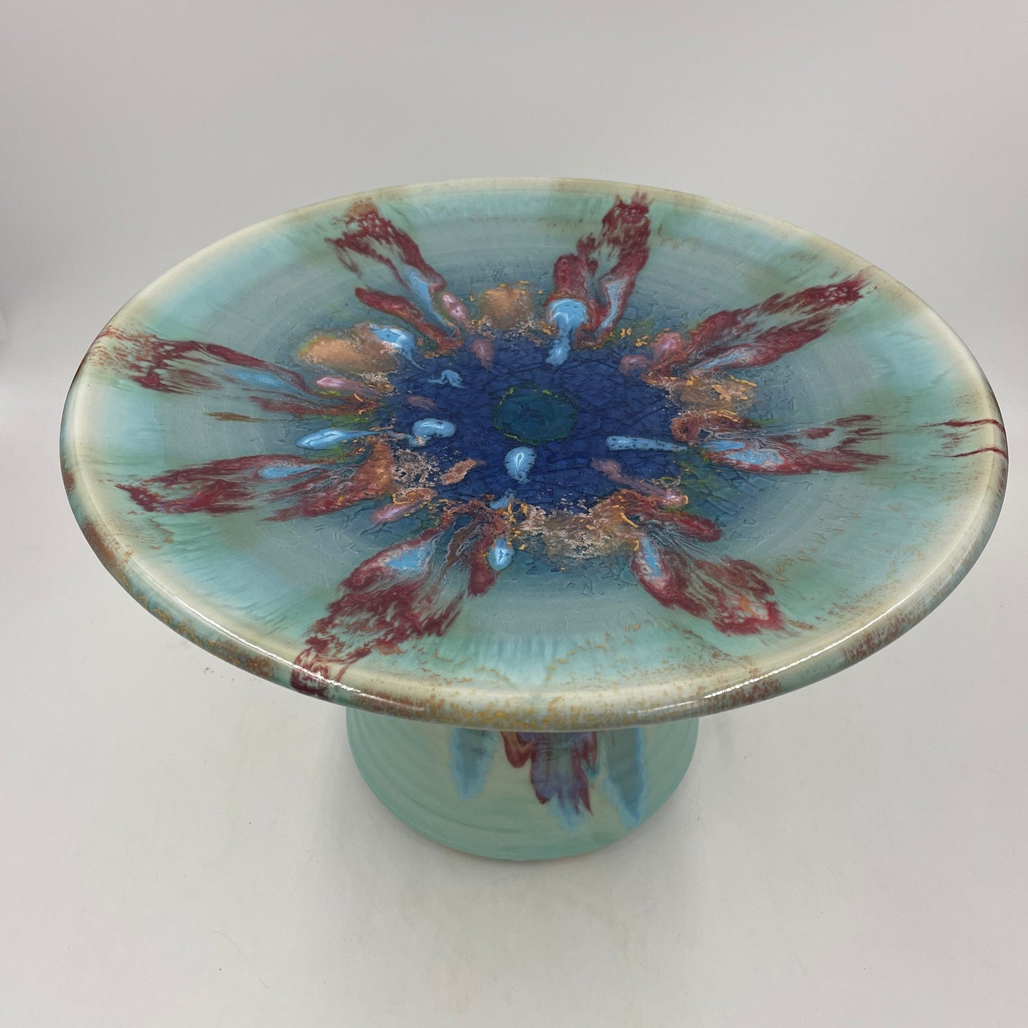 Sand Dollar Cake Plates - Lasser Ceramics