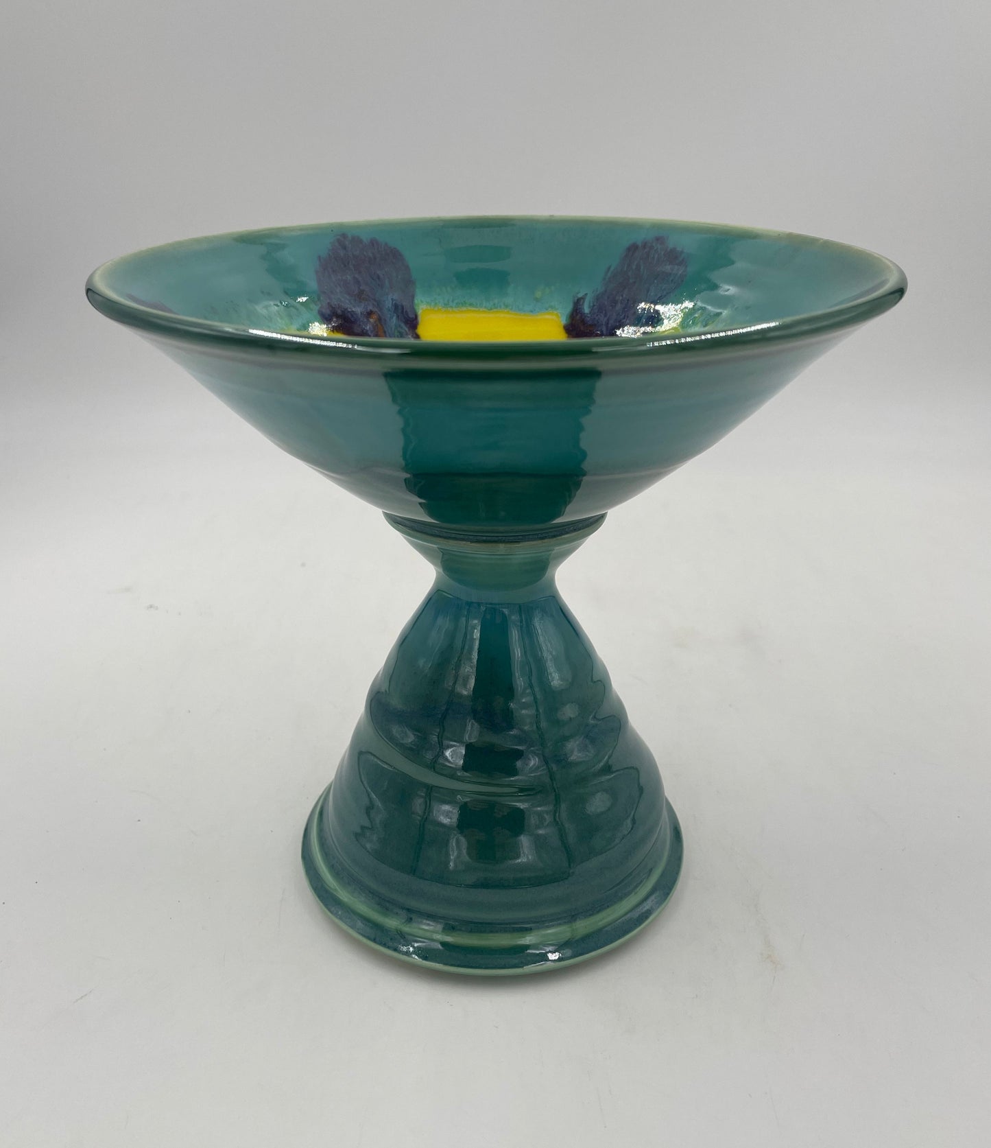 Teal Monkey Bowl