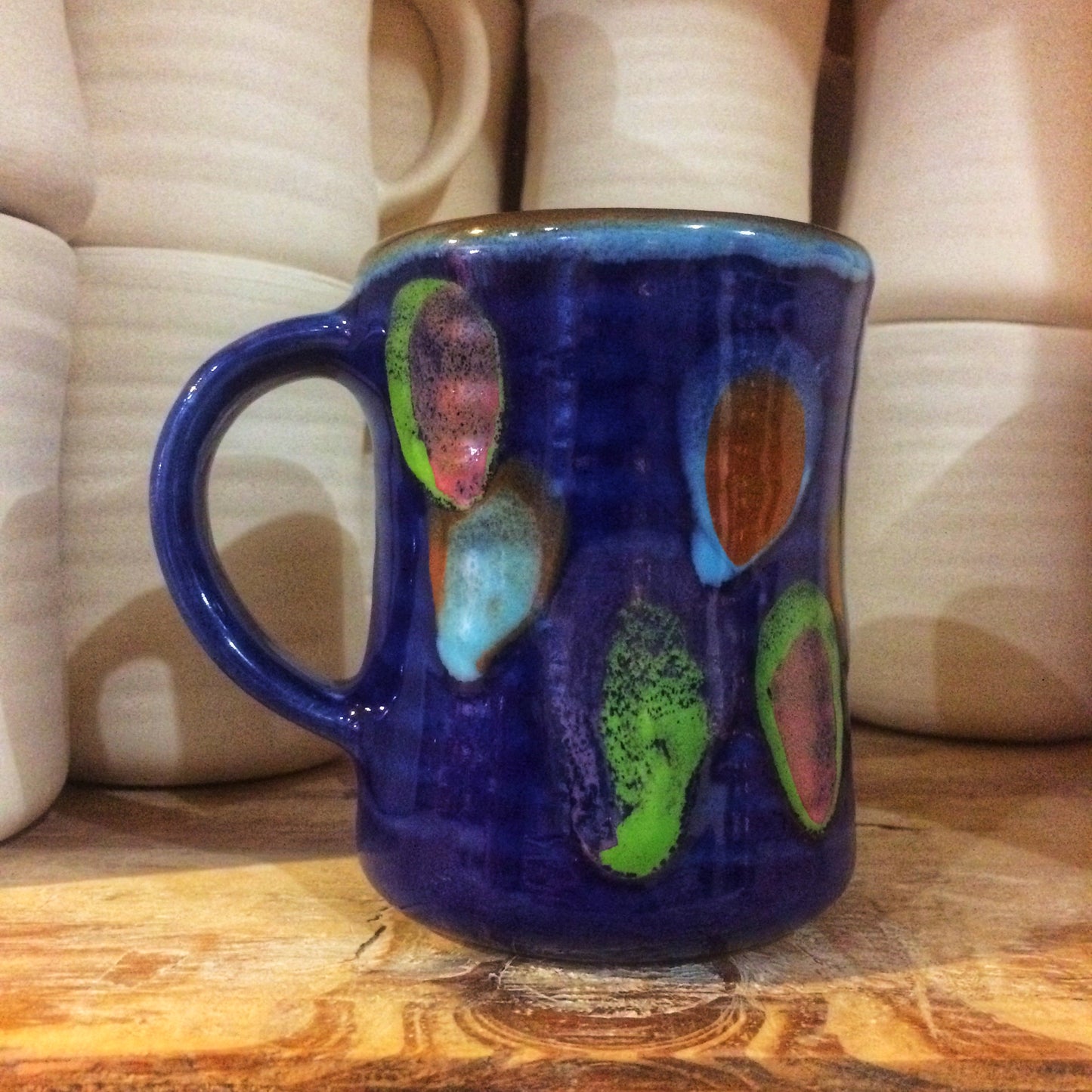 Galaxy Blue Mug - Lasser Ceramics
