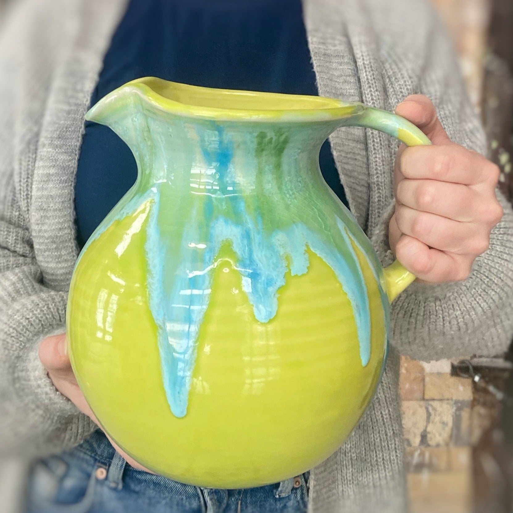 Ocean Pitcher - Lasser Ceramics