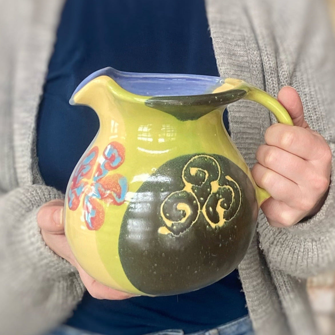 Mardi Gras Pitcher