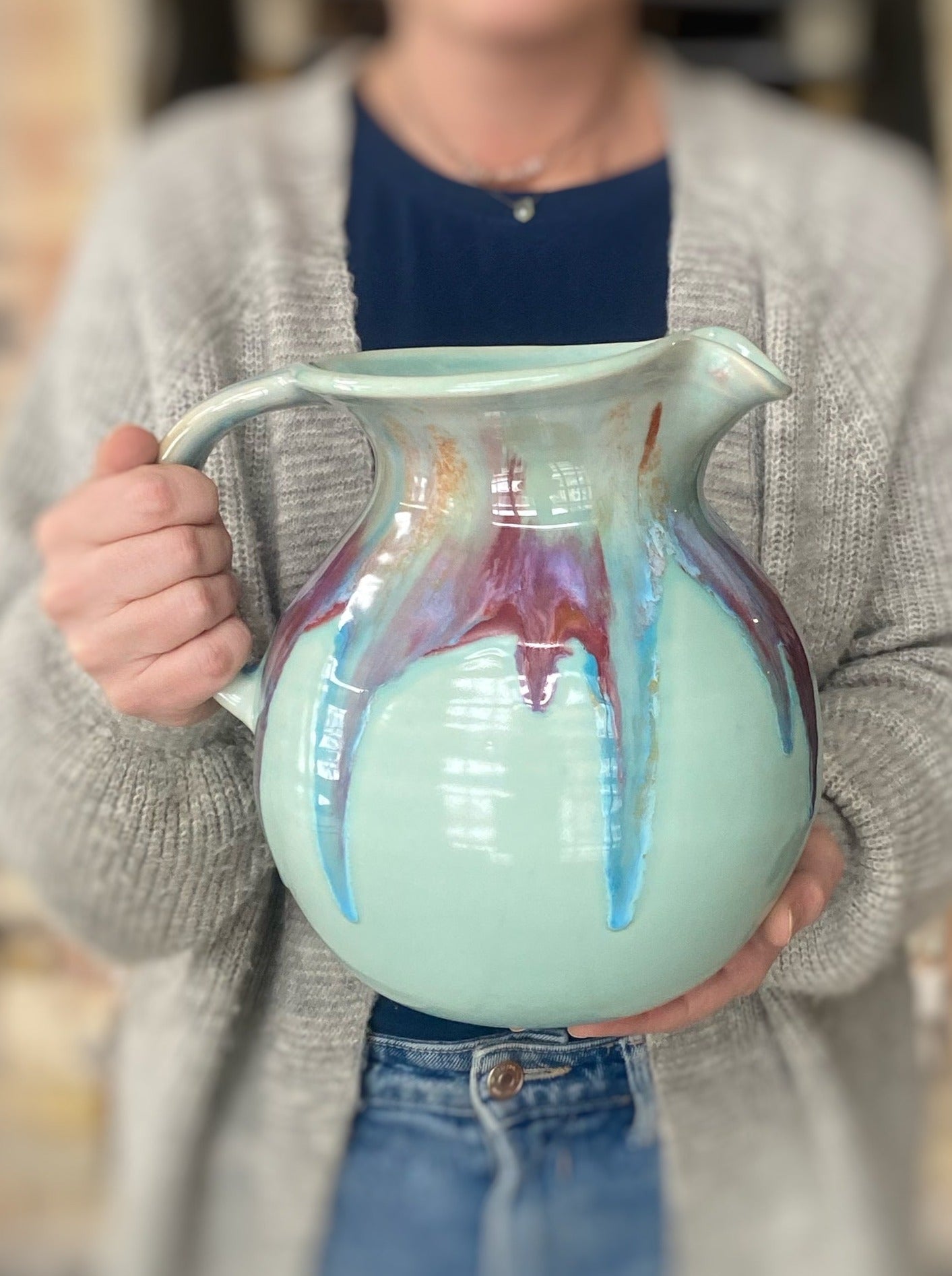 Sand Dollar Pitcher