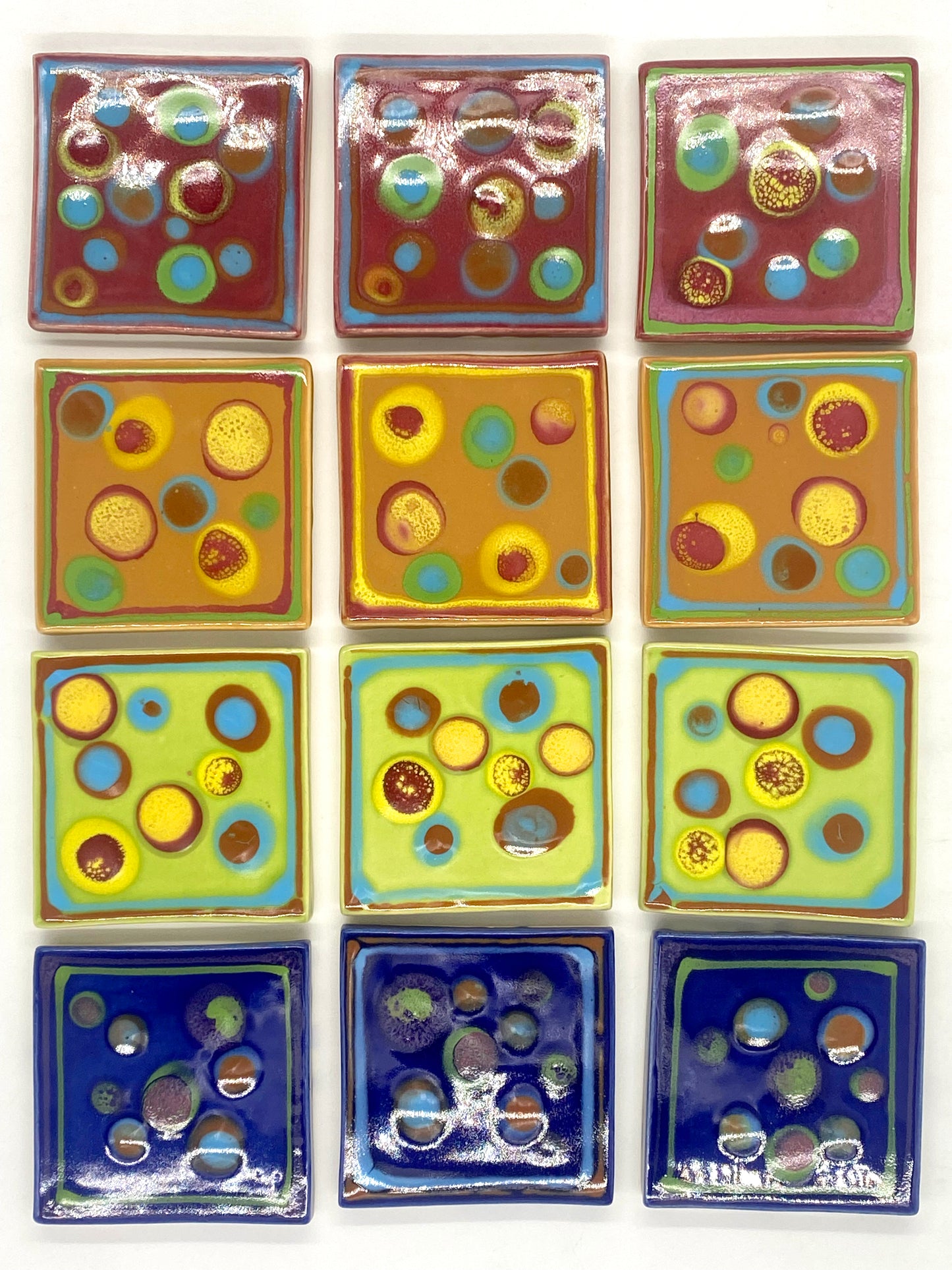 Saturn Orange Tile - Lasser Ceramics