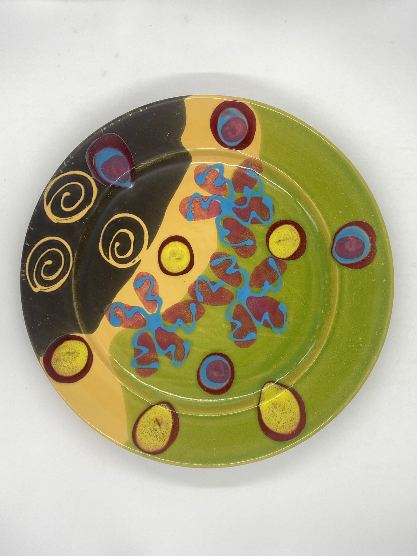 Marigold Poppy Platter - Lasser Ceramics