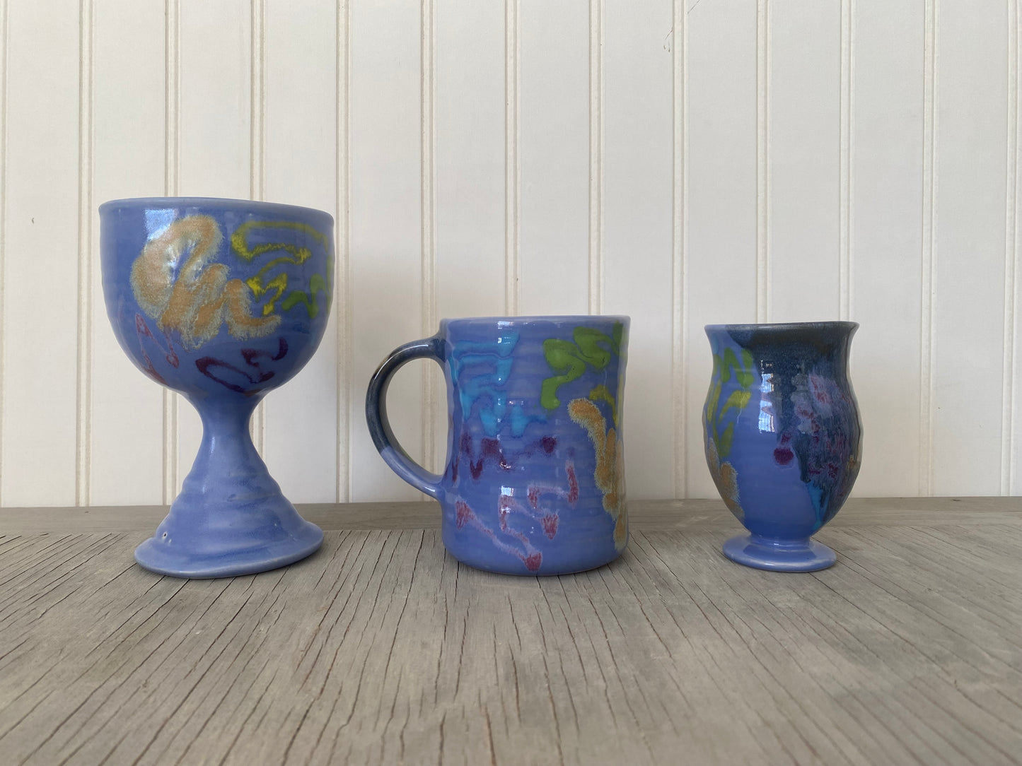 Blue Craze Goblet