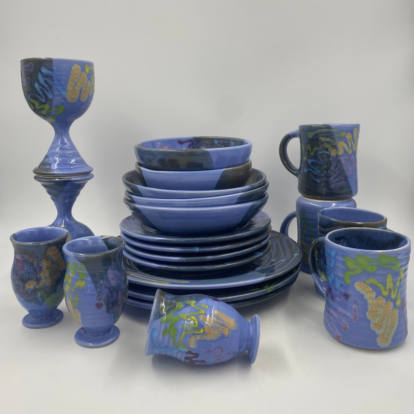 Blue Craze Place Setting