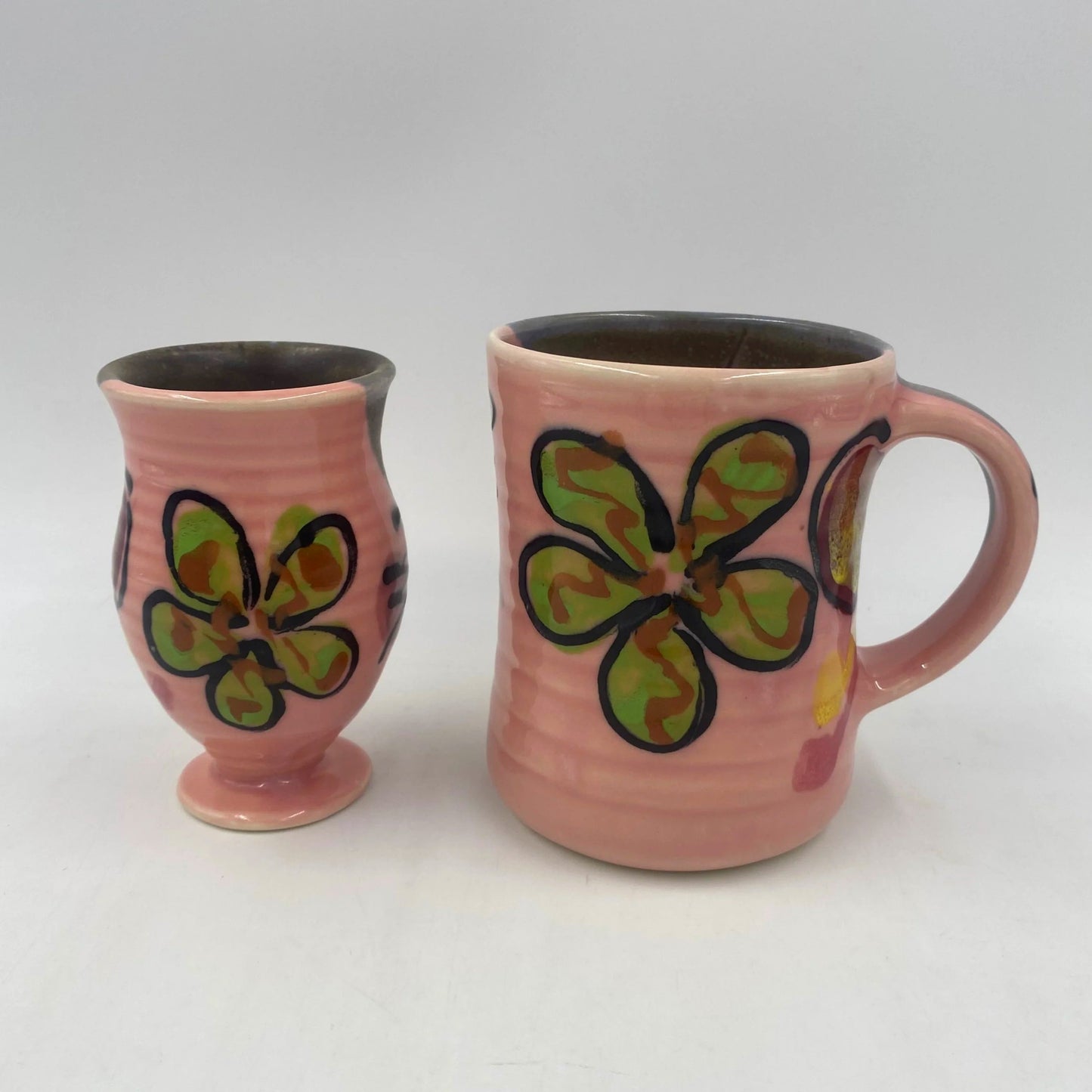 Pink Poppy Mug - Lasser Ceramics