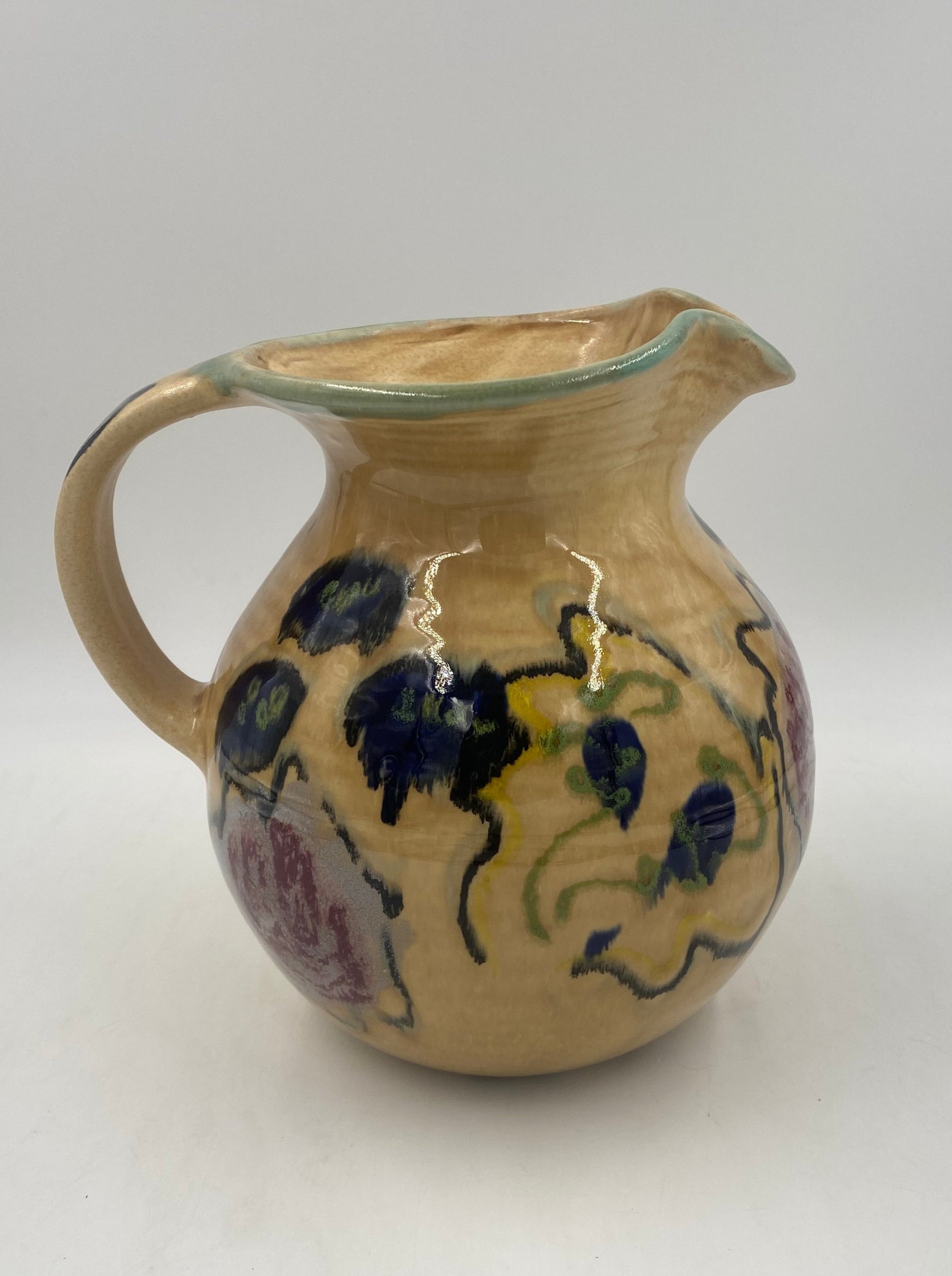 Vermont Rose Pitcher - Lasser Ceramics
